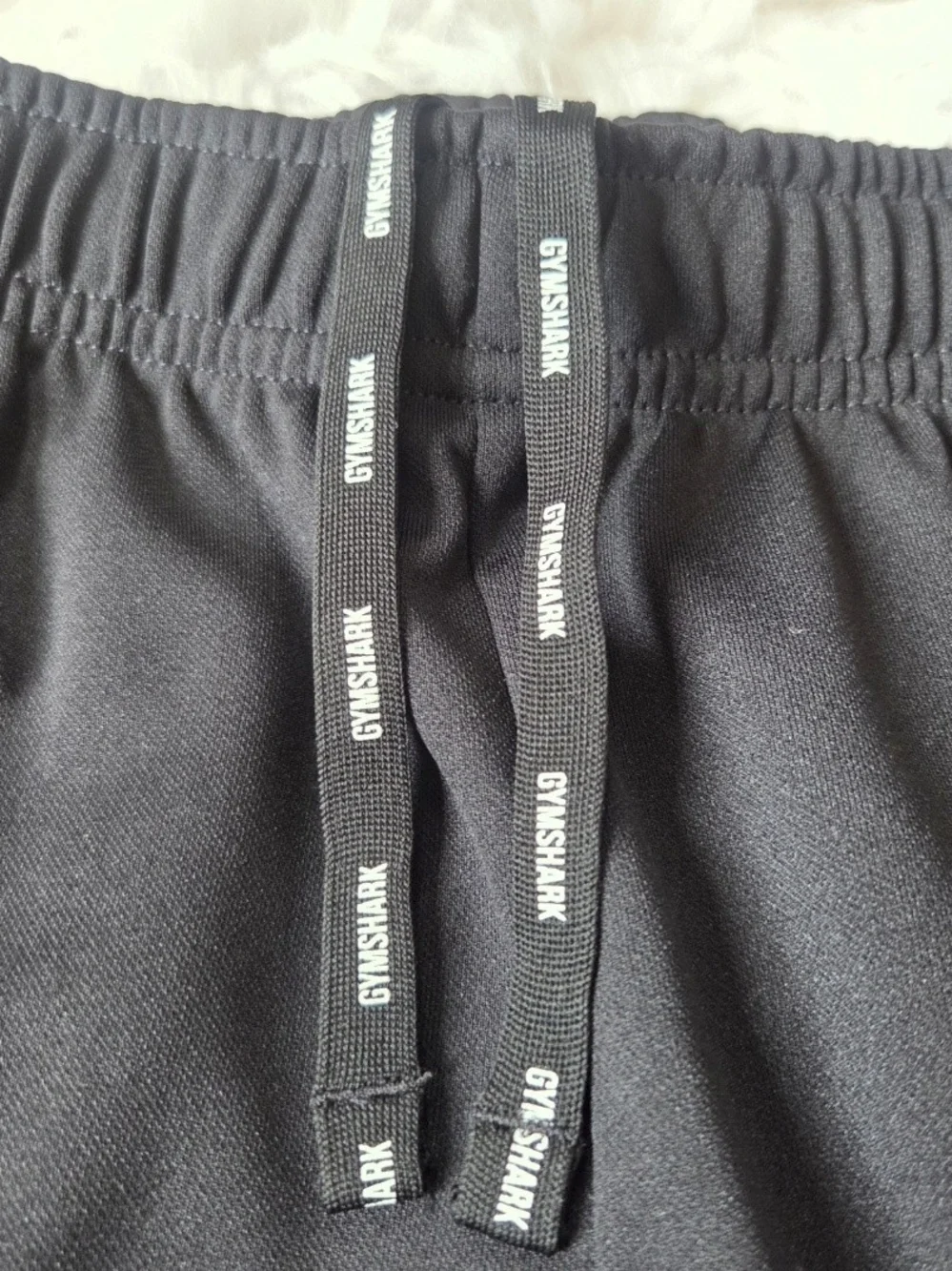 GYMSHARK Mens Sweatpants Joggers Black Size M